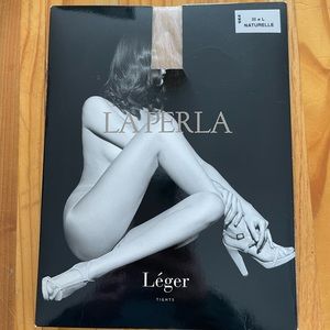 La Perla tights. Natural. Large